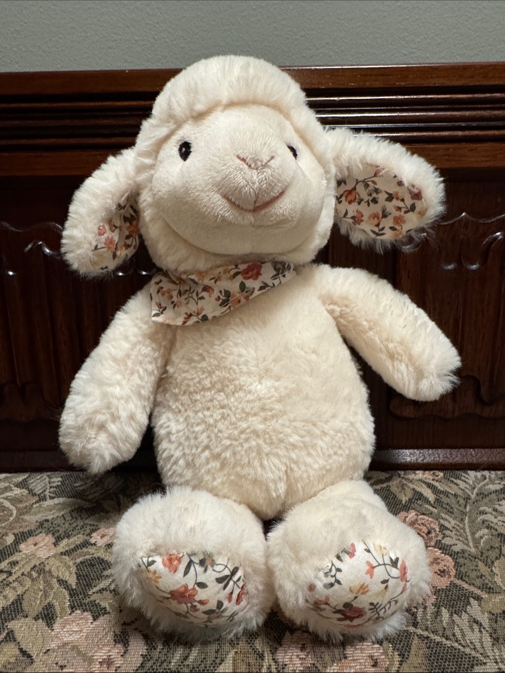 Pier 1 stuffed lamb plush